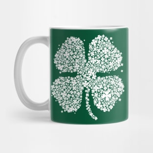 Four Leaf Clover Green Shirt St Patricks Day Shamrock Shirt III Mug